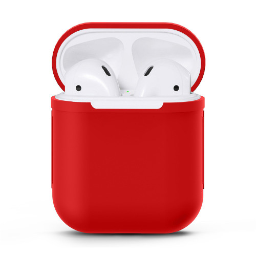 Чохол для Airpods Silicon Case Red